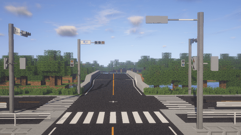 AsphaltMod 信号機と道路のスクリーンショット