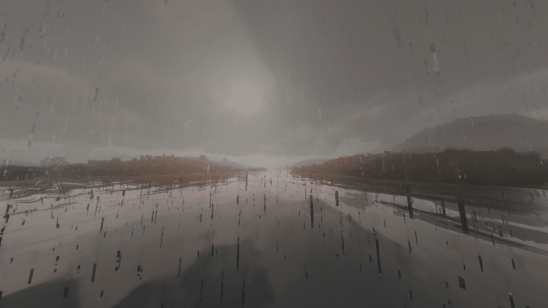 リアルな雨のスクリーンショット